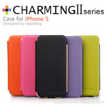 Ultra slim color Wallet case Kalaideng Charming 2 Series PU phone cover case for Samsung galaxy Note 2 N7100